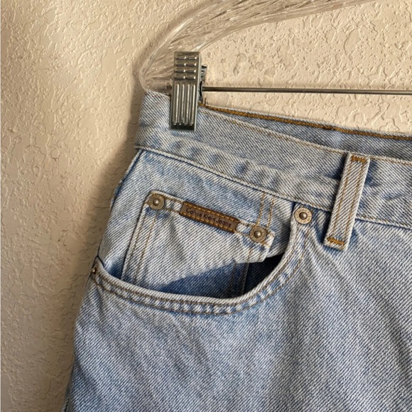 Vintage Calvin Klein Womens Easy Fit High Rise Jean Pants Size 16 Measured 34x31 - Picture 6 of 7